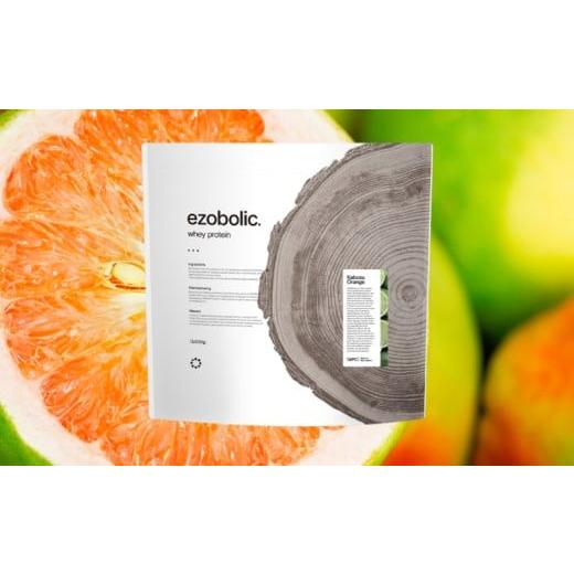 ふるさと納税 美容 山口県 下関市 かぼすオレンジ風味 EZOBOLIC プロテイン 1kg かぼすオレンジ風味