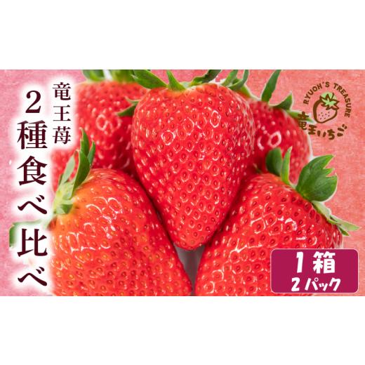 ふるさと納税 いちご 滋賀県 竜王町 先行予約 竜王町産 いちご 食べ比べ 2パック 1箱 赤いちご 章姫 紅ほっぺ よつぼし かおり野 みおしずく はるひ すず あ…