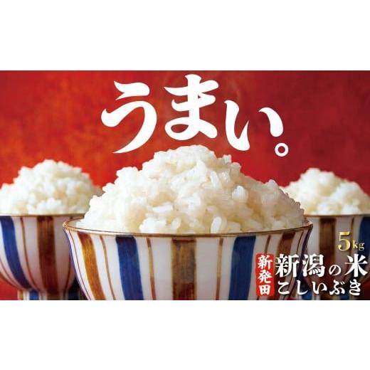ふるさと納税 米 新潟県 新発田市 寄附額改定↓ 令和7年産 こしいぶき 5kg コシヒカリ こしひかり 遺伝子を引き継ぐ ご飯 備蓄 コメ お米 米 こめ 新潟産 新…