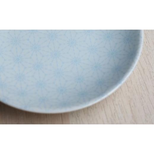 ふるさと納税 食器・グラス 小皿 佐賀県 有田町 有田焼 かわいい色の麻の葉小皿 4枚セット まるぶん くすみカラー 食器 取皿 うつわ ギフト 小皿 かわいい A22…の画像