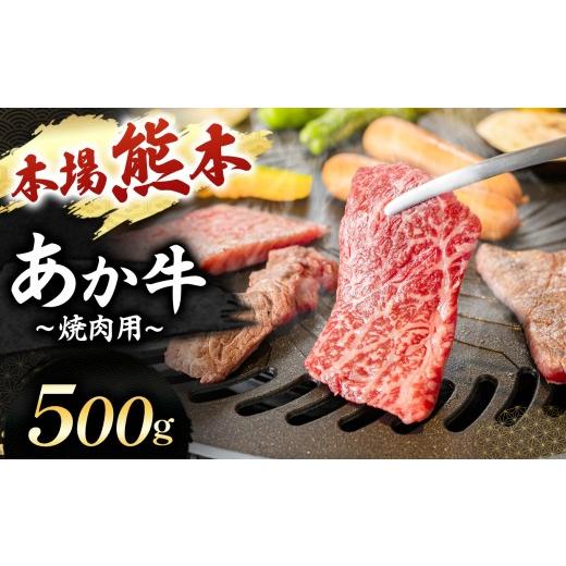ふるさと納税 牛肉 焼肉・バーベキュー 熊本県 玉名市 あか牛 焼肉用 500g | 肉 にく お肉 おにく 牛 あか牛 焼き肉用 熊本県 玉名市 1回|寄附額:20,000円