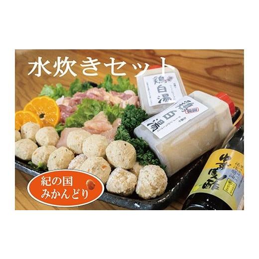 ふるさと納税 鶏肉 セット 和歌山県 有田市 紀の国みかんどり 鶏水炊きセット(A1101-1)