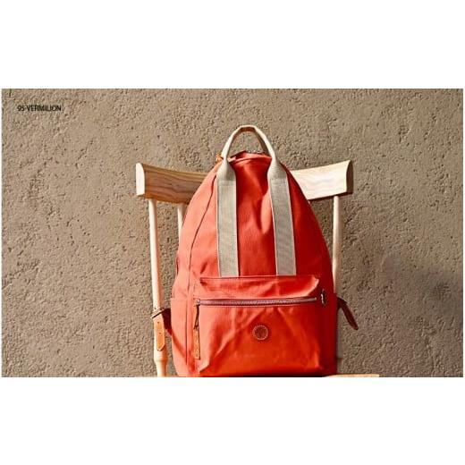 ふるさと納税 カバン リュック 大阪府 東大阪市 木の庄帆布 RUCKSACK リュックサック k-khg-rs01t(C/#95 VERMILION / バーミリオン) C/#95 VERMILION …