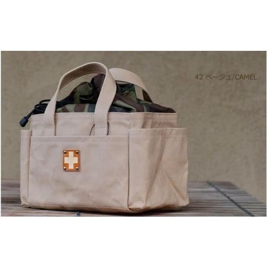 ふるさと納税 カバン トートバッグ 大阪府 東大阪市 木の庄帆布 ミルクトートラウンドバッグ (#42 ベージュ / CAMEL) #42 ベージュ / CAMEL