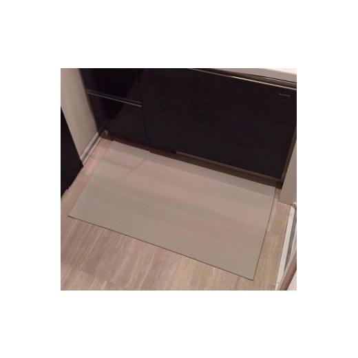 ふるさと納税 雑貨・日用品 滋賀県 草津市 洗濯いらず、ずれない、抗菌 のふく楽 洗面マット(・洗面マット×2枚 ・長さ90cm 幅50cm 厚み5mm ・カラー:オフホ…