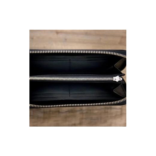 ふるさと納税 財布 奈良県 奈良市 『 本革ラウンド財布』 ダークグリーン 1つ 日本製 本革 財布 長財布 レザー ヌメ革 おしゃれ シンプル レディース メンズ …_7