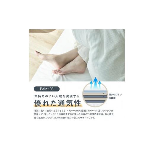 ふるさと納税 家具 インテリア・寝具・収納 福岡県 大川市  ふるさと納税 SNSで話題 NELL マットレス ネルマットレス ダブル 極厚 21cm ポケットコイル 高反発…の画像