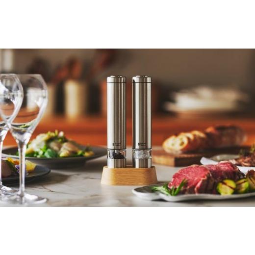 ふるさと納税 キッチン家電 東京都 渋谷区 [Russell Hobbs] 電動ミル ソルト&amp;ペッパー ミニ シルバー ハンディ コンパクト ミル 電動 オシャレ 料理 …