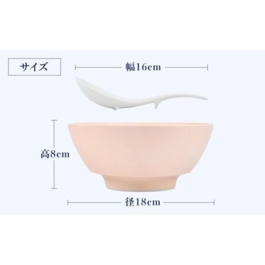 ふるさと納税 陶磁器・漆器・ガラス 佐賀県 -  有田焼 究極のラーメン鉢レンゲセット ブルー オレンジ ペア ／ 食器 ／ 佐賀県 ／ 株式会社まるぶん 41APCD052…の画像