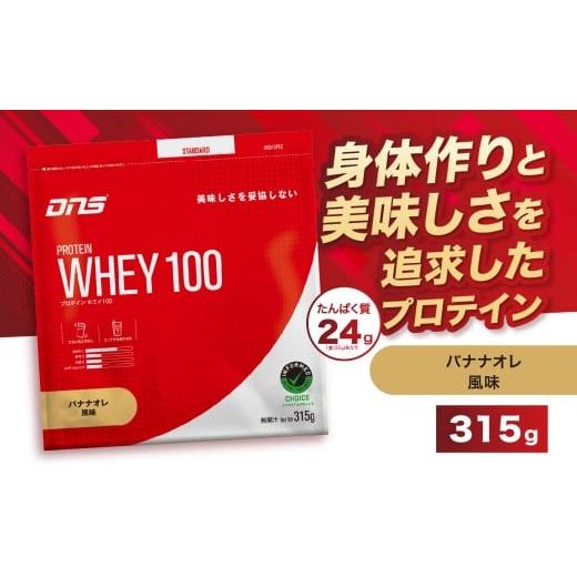 ふるさと納税 加工品等 栃木県 真岡市 DNS プロテインホエイ 100 バナナオレ 風味 315g | プロテイン ホエイプロテイン バナナ オレ 人気 高たんぱく ダイエッ…