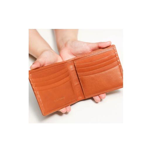 ふるさと納税 財布 奈良県 奈良市 『本革シンプルな二つ折り財布 小銭入れなし』 ブラック 1つ 日本製 本革 財布 二つ折り財布 レザー ヌメ革 おしゃれ シンプ…_6