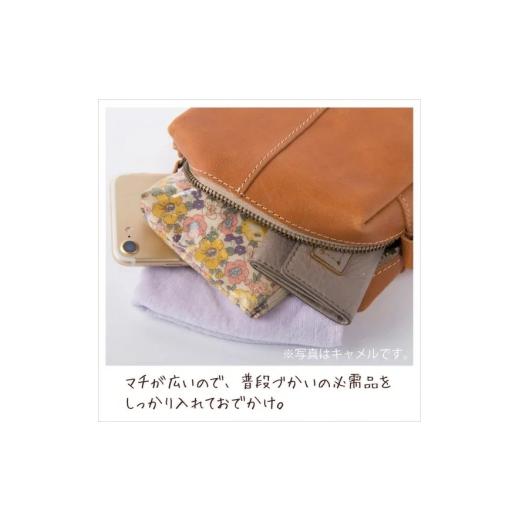 ふるさと納税 カバン ショルダーバッグ 奈良県 奈良市 『本革osampoショルダーバッグ』 キャメル 1つ 日本製 本革 レザー ヌメ革 おしゃれ シンプル 軽量 軽い…の画像