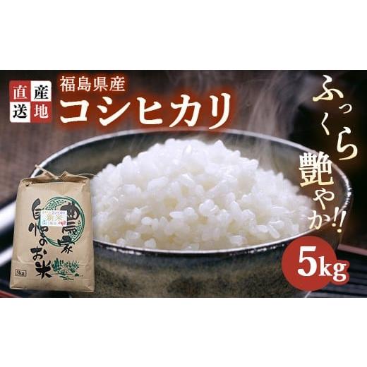 ふるさと納税 米 コシヒカリ 福島県 猪苗代町 令和7年産 新米 コシヒカリ 5kg | 白米 精米 生産者直送 産地直送 猪苗代産 はんざわエコファーム 沖縄・離島へ…