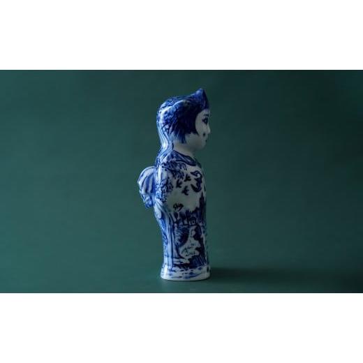 ふるさと納税 雑貨・日用品 インテリア 佐賀県 有田町 有田焼 ピカチャン 山水 PICA CHAN SANSUI 置物 SHIN KOYAMA ギャラリーシン オブジェ 1点モノ40万円 A4…の画像