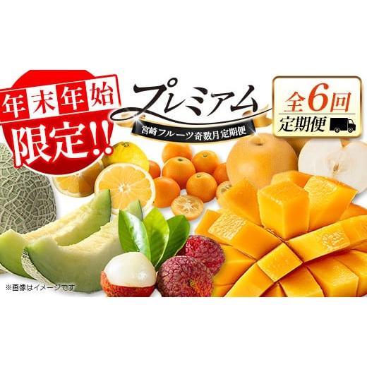 ふるさと納税 果物の詰合せ 宮崎県 新富町 年末年始限定 厳選 フルーツ 隔月 定期便[全6回]奇数月 お届け 宮崎 人気 おすすめ ランキング マンゴー ライチ …