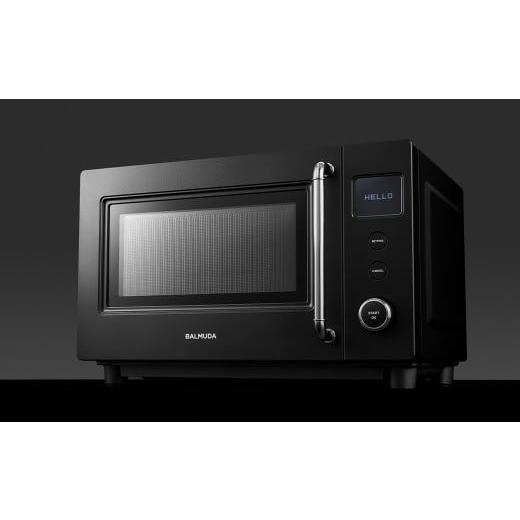 ふるさと納税 キッチン家電 東京都 武蔵野市  ブラック BALUMUDA The Range S KRN01JP-BK バルミューダ 電子レンジ レンジ おしゃれ コンパクト 調理道具 キッ…の画像
