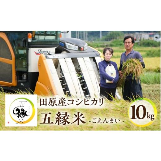 ふるさと納税 米 コシヒカリ 愛知県 田原市 五縁米10 kg お米 こしひかり ごはん 白米 コシヒカリ 愛知県 田原市 産地直送 2026年1月お届け 26000円