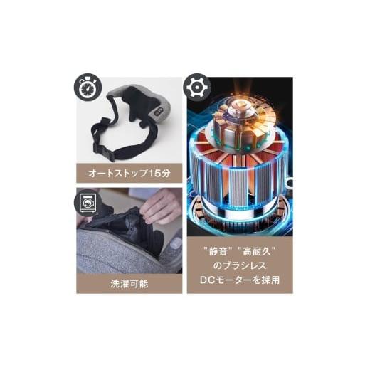 ふるさと納税 美容・健康家電 滋賀県 彦根市 ネックマッサージャー ネックケア マッサージ機 マッサージ器 コードレス 首肩マッサージ器 充電式 温熱 肩甲骨 …_7