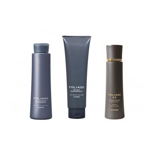 ふるさと納税 美容 滋賀県 草津市 中野製薬 フォリッジ 3点セット クレンジングシャンプー 300ml/スキャルプリペアメント 250g/スキャルプエッセンス EX-GM …