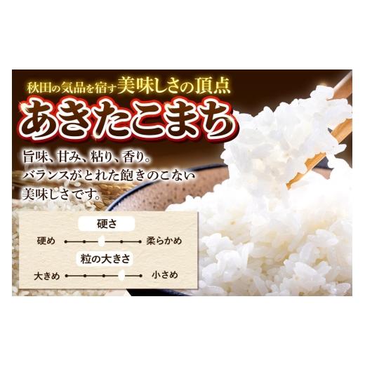 ふるさと納税 米 あきたこまち 秋田県 横手市 《令和7年産》《定期便2ヶ月》 米 あきたこまち 10kg（5kg×2袋） 玄米 秋田県産 米 コメ 玄米 あきたこまち お…の画像