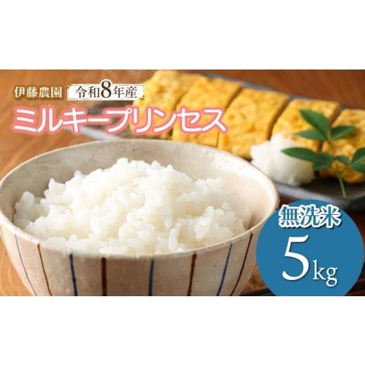 ふるさと納税 無洗米 山形県 鶴岡市 令和8年産先行予約 ミルキープリンセス 無洗米 5kg 伊藤農園