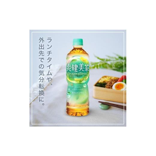 ふるさと納税 お茶類 北海道 札幌市  2ヶ月定期便 爽健美茶 BeauteaBlend 600mlPET×48本｜お茶 飲料 カフェインゼロ ペットボトル ソフトドリンク 札幌工場製…の画像