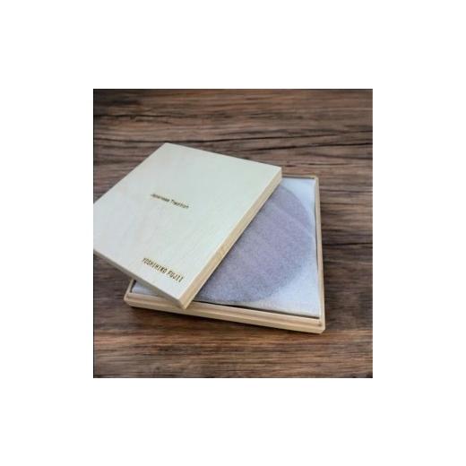 ふるさと納税 金工品 和歌山県 高野町 丸小皿（金箔）FATA ブルー［NF190］ FATA ブルー_3