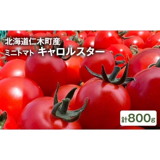 ふるさと納税 トマト ミニトマト 北海道 仁木町 先行受付 北海道 仁木町産 ミニトマト キャロルスター 800g (32〜50粒)トマト 野菜 国産 プチトマト 甘み …