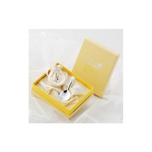 ふるさと納税 食器・グラス スプーン 東京都 台東区 銀製ベビースプーン&ベビースプーンペンダントセット | 銀 スプーン カトラリー ベビー キッズ ペンダン…