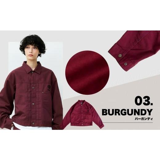 ふるさと納税 服 岡山県 倉敷市 BRENOA チノジャケット バーガンディ( Sサイズ / Mサイズ / Lサイズ ) チノ ジャケット 上着 ファッション 服 洋服 岡山県…