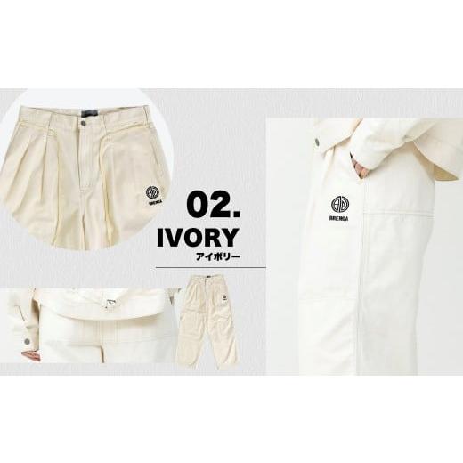 ふるさと納税 服 岡山県 倉敷市 BRENOA チノワイドパンツ アイボリー( Sサイズ / Mサイズ / Lサイズ ) チノ パンツ チノパンツ チノパン ズボン ファッシ…