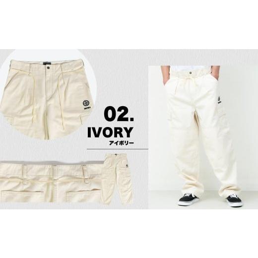 ふるさと納税 服 岡山県 倉敷市 BRENOA チノカーゴパンツ アイボリー( Sサイズ / Mサイズ / Lサイズ ) チノ パンツ カーゴパンツ チノパンツ チノパン ズ…