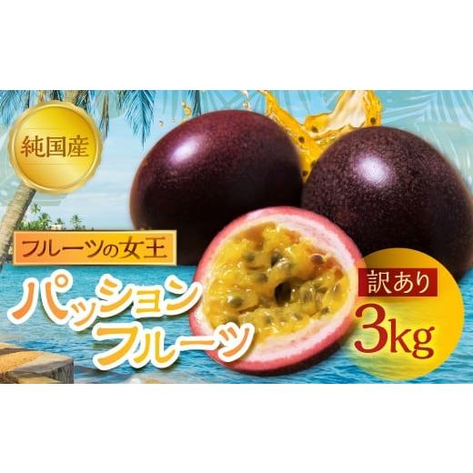 ふるさと納税 果物類 愛知県 豊橋市 先行予約 国産パッションフルーツ 約3kg 業務用規格外品 冨永さんの パッションフルーツ ギフト 贈答 希少 稀少 数量限定…
