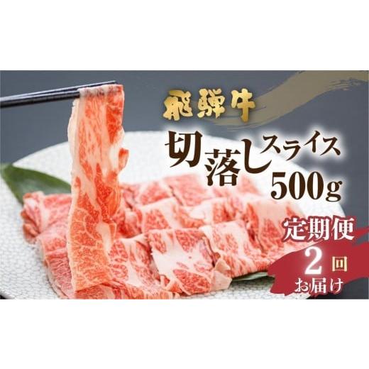 ふるさと納税 牛肉 岐阜県 飛騨市 2回 定期便 飛騨牛 切り落としスライス 定期便 500g × 2回 焼肉 牛肉 黒毛和牛 肉 和牛 すき焼き 焼き肉 切落し肉 小分け…