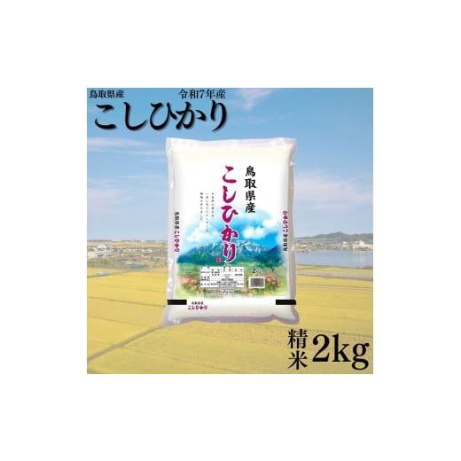 ふるさと納税 米 コシヒカリ 鳥取県 湯梨浜町 382KZ.鳥取県産こしひかり 精米2kg 令和7年産 こしひかり精米2kg×1袋(令和7年産)