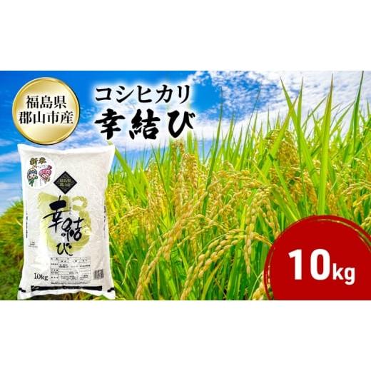 ふるさと納税 米 コシヒカリ 福島県 郡山市 幸結び コシヒカリ 10kg 米 お米 精米 白米 こめ コメ 令和7年産 令和7年 福島県 郡山市
