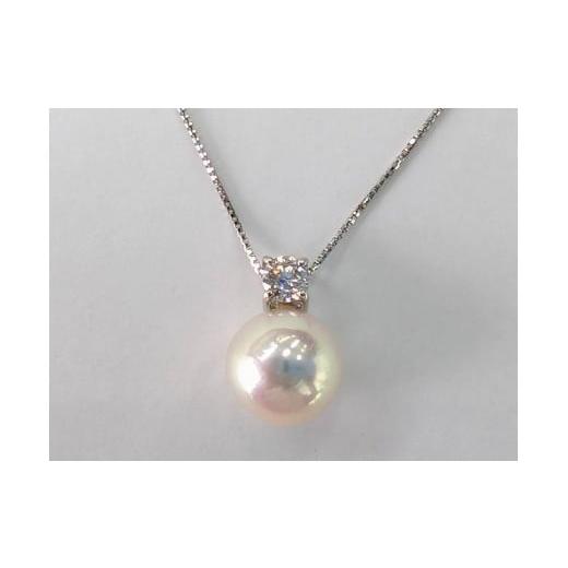 ふるさと納税 アクセサリー ペンダント 三重県 志摩市 真珠 アクセサリー ペンダント パール 9.0mm プラチナ あこや真珠 アコヤ真珠 冠婚葬祭 結婚式 葬式 慶…