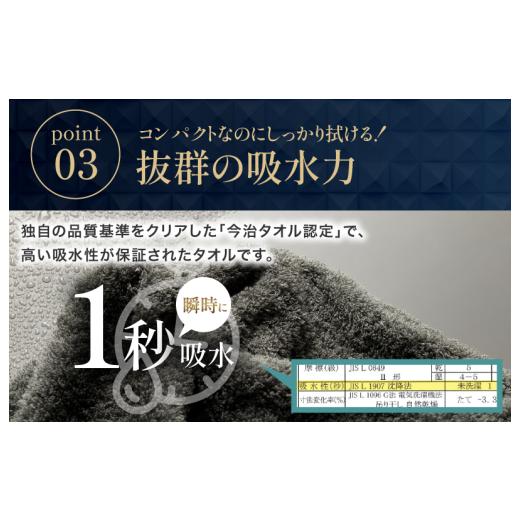 ふるさと納税 タオル・寝具 バスタオル 愛媛県 今治市 （今治タオルブランド認定） 上質ミニバスタオル 4枚セット グレー I003990MBTGY 今治タオル 渡辺パイル…の画像