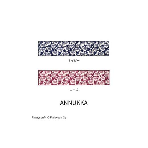 ふるさと納税 雑貨・日用品 インテリア 大阪府 八尾市 P112 Finlayson 4柄から選べるキッチンマット 50×240cm(アンヌッカ/ネイビー) アンヌッカ(ネイビ…