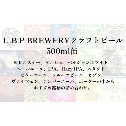 ふるさと納税 ビール 地ビール 埼玉県 さいたま市 U.B.P BREWERY クラフトビール詰め合わせ 2種×6本 11100-1950の画像