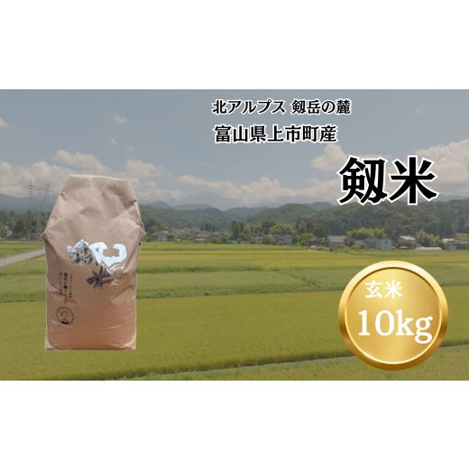 ふるさと納税 米 コシヒカリ 富山県 上市町 令和7年産 上市町産コシヒカリ「剱米」(玄米)10kg ソムリエH 富山県 上市町 32280235-r6-04 お米 コメ ご飯…