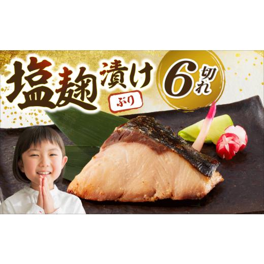 ふるさと納税 漬魚(味噌・粕等) 高知県 宿毛市 ブリの塩麹漬け 6個入り 6個入り ( 10,000円 )