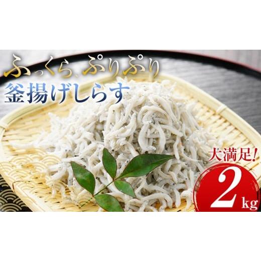 ふるさと納税 しらす・ちりめん 和歌山県 那智勝浦町 ふっくら、ぷりぷり 釜揚げ しらす たっぷり 2kg(500×4パック) 2kg(500×4パック) 14,000円