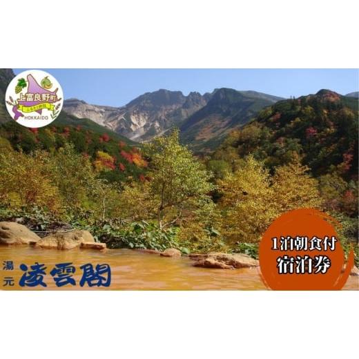 ふるさと納税 宿泊券 ホテル 北海道 上富良野町 湯元凌雲閣 1泊朝食付 宿泊券 ホテル 旅館 旅行券 北海道 上富良野町 十勝岳