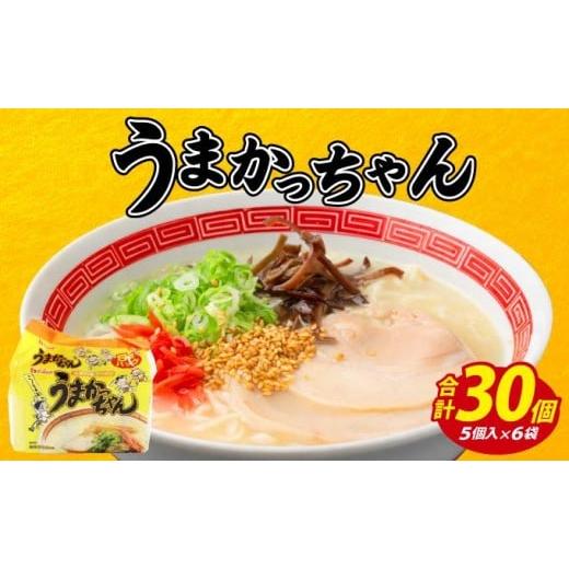 ふるさと納税 ラーメン とんこつ 福岡県 篠栗町 VY009 うまかっちゃん 合計30袋 うまかっちゃん 定番とんこつ