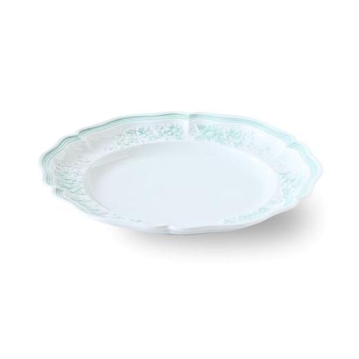 ふるさと納税 食器・グラス 皿 長崎県 波佐見町  波佐見焼 ombre de fleur ブーケプレート palette green 翔芳窯 FE524の画像