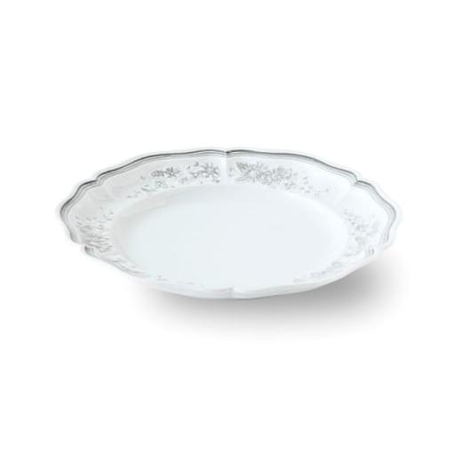 ふるさと納税 食器・グラス 皿 長崎県 波佐見町  波佐見焼 ombre de fleur ブーケプレート palette gray 翔芳窯 FE527の画像