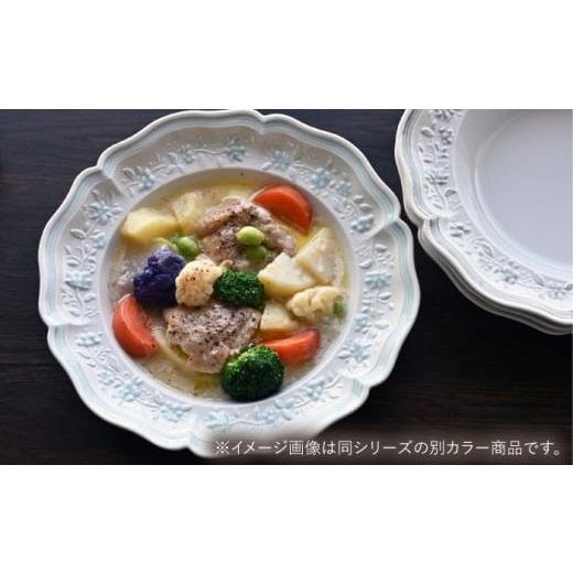 ふるさと納税 食器・グラス 皿 長崎県 波佐見町  波佐見焼 ombre de fleur ブーケボウル palette pink 翔芳窯 FE533の画像