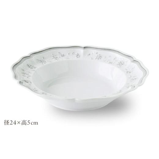 ふるさと納税 食器・グラス 皿 長崎県 波佐見町  波佐見焼 ombre de fleur ブーケボウル palette gray 翔芳窯 FE539の画像