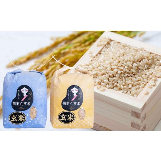 ふるさと納税 玄米 岡山県 美咲町 備前乙女米 玄米 2kg×2袋(計約4kg) 2026年9月下旬迄発送予定 / お米 米 おこめ こめ コメ ご飯 ライス モチモチ 石原果…